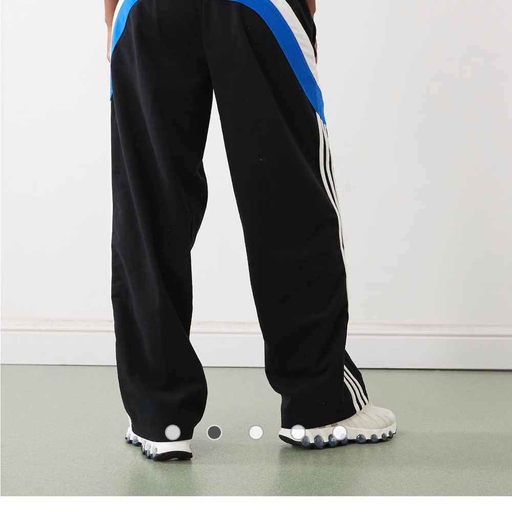 adidas Black and Blue Women's Pants